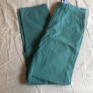 J Crew Classic fit Teal pants